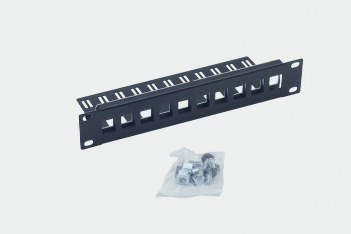 Triton Modulares 10-Patch-Panel für max. 10 Keystone-Module Triton Modulares 10-Patch-Panel für max. 10 Keystone-Module